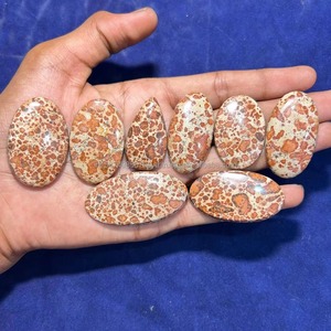 Lote al por mayor de cabujones de jaspe asteroide natural, piedras preciosas sueltas en varias formas y tamaños para la fabricación de joyas - Product Image 2