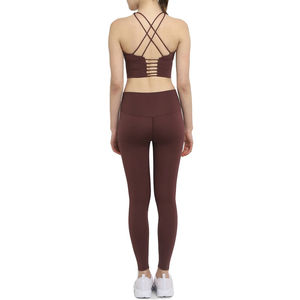 Ensembles de yoga personnalisables pour femmes, haute qualité, prix raisonnable, avec taille élastique solide, meilleur matériau, créez votre propre style - Product Image 3