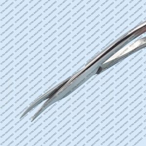 กรรไกรเย็บแผลเฮท ขนาด 6 นิ้ว ใบมีดโค้งสองด้านแบบหยัก สแตนเลสสตีล ใช้งานด้วยมือ เครื่องมือผ่าตัด ได้รับมาตรฐาน CE - Product Image 4