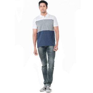 เสื้อโปโลผู้ชายทันสมัย 210 GSM ผ้าฝ้าย 100% น้ำหนักเบา ระบายอากาศได้ดี สไตล์ลำลองทันสมัย รับผลิตแบบ OEM แบรนด์ส่วนตัว จากโรงงานผู้ผลิต - Product Image 6