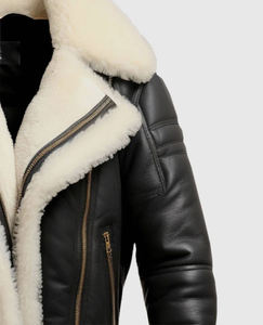 Chaqueta de Cuero para Hombre, Fabricada Profesionalmente, Precios Razonables, Reversible, Ecológica, de Alta Demanda, Venta al Por Mayor - Product Image 3