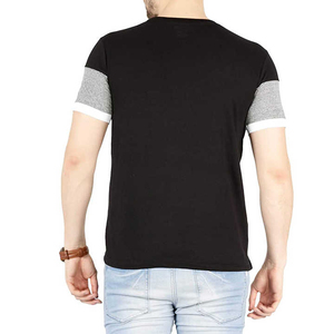 เสื้อยืดผู้ชายฤดูร้อนราคาส่ง OEM ราคาถูก ปรับแต่งได้ 100% ผ้าฝ้าย ระบายอากาศดี เป็นมิตรกับสิ่งแวดล้อม คุณภาพสูง - Product Image 2