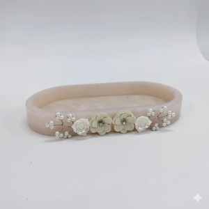Trending Epoxy Resin Serving Storage Tray Jewelry Organizer Bathroom Counter Tray <b>Coffee</b> <b>Table</b> Luxury Gift Item Wholesale - Product Image 2