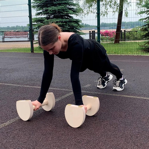 Barras Paralelas de Madera para Flexiones, Equipo de Entrenamiento de Calistenia, Gimnasia, Entrenamiento de Fuerza, Ejercicio Físico - Product Image 2