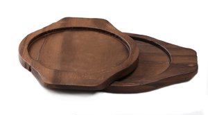 Customized Wood Trivet <b>Mats</b> & Pads Kitchen Hot <b>Plate</b> Protector Solid Wood Cooking Pot Stand Best Selling - Product Image 4