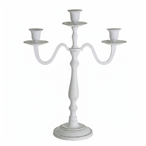 Latest Design <b>Silver</b> Candelabra with 5 Arms for Home Wedding Centerpieces Handmade <b>Candlestick</b> Holder for Lighting Decoration - Product Image 3