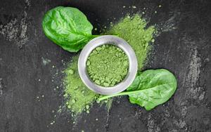 POLVO DE HOJA DE ESPINACIA ORGÁNICA |   POLVO DE ESPINAC VERDE SALUDABLE DE MARCA PRIVADA PARA BEBIDAS - Product Image 2