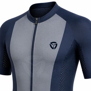 Tenue de cyclisme active en tissu mesh respirant à séchage rapide, idéale pour les entraînements, les courses et le cyclisme en extérieur - Product Image 6