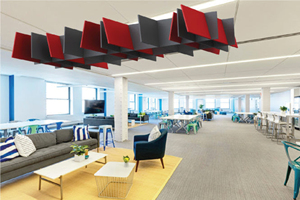 Trọng lượng nhẹ dễ dàng cài đặt vật nuôi cảm thấy âm thanh treo treo trần vách ngăn giảm tiếng ồn - Product Image 5