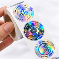 Autocollants ronds personnalisés sur mesure en papier synthétique, étiquettes adhésives imperméables, impression de logo en rouleau pour téléphone portable et écouteurs