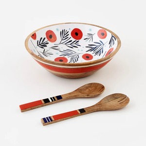 Bol en bois à double paroi, décoratif, pour la table à manger, la cuisine, la décoration de la maison et les cadeaux - Product Image 1