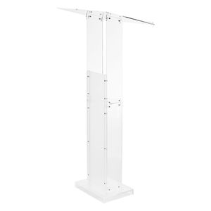 Scrivania Portatile in Acrilico da 50 Pollici con Ampia Superficie di Lettura e Ripiano Portaoggetti - Product Image 1