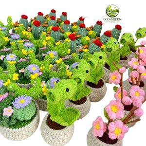 Pot de fleurs suspendu en crochet fait main, style ferme moderne, motif cœur, décoration de bureau, cadeau personnalisé pour la fête des mères et les anniversaires - Product Image 6