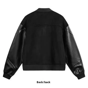 Chaqueta informal de lona estilo piloto para hombre, corte holgado, a la moda, nueva versión coreana, elegante, para otoño e invierno - Product Image 2