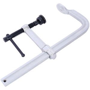 Abrazadera de barra de garganta profunda de 5 1/2 pulgadas de alta resistencia con almohadilla giratoria extraíble de 12 x 5 1/2 pulgadas para soldadura - Product Image 6