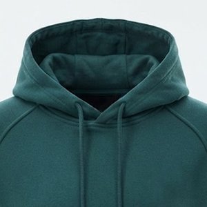 Sudadera con Capucha para Mujer, Moderna, con Logotipo Personalizado, Color Sólido, Manga Larga, Tejida en Algodón, para Otoño e Invierno, con Bolsillo Delantero - Product Image 5