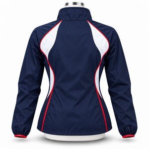 เสื้อแจ็คเก็ตกันลมสำหรับผู้หญิงที่ทนทาน พร้อมตะเข็บเสริมความแข็งแรง ซิปปิดแน่นหนา และกระเป๋าใช้งานได้จริงสำหรับการสวมใส่ในชีวิตประจำวัน - Product Image 3