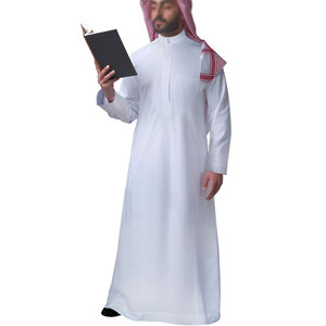 Ropa Islámica para Hombre, Thobe Musulmán Árabe, Jubba al por Mayor para Hombre, Ropa Islámica Masculina Thobe - Product Image 1