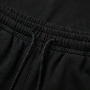 Ensemble 2 pièces pour femme en coton noir, t-shirt et short, avec imprimé lettres orange, coupe ample, décontracté, pour le printemps et l'été - Product Image 5