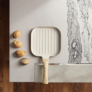 Poêle à griller antiadhésive robuste, idéale pour griller la viande, les légumes, les sandwichs et la cuisine quotidienne - Product Image 4
