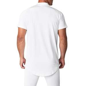 Fournisseur en gros de t-shirts pour hommes et femmes, modèles surdimensionnés, graphiques, en coton épais, unis et personnalisés - Product Image 3