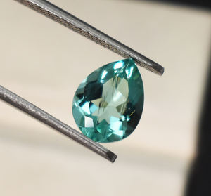 Lab Paraiba Turmalina Pera Facetada Calibrada Piedra Preciosa 10X7mm 12X9mm 14X10mm 16X12mm Piedras Preciosas Sueltas Fabricación de Joyas - Product Image 6