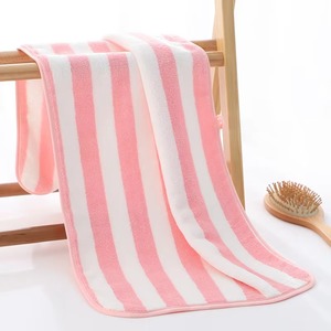 Premium Stripe Towels Wholesale Bulk Supplier | Soft Absorbent Cotton Stripe Towels Manufacturer Striped Cotton striped Towels - Product Image 2