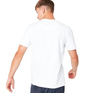 เสื้อยืดผ้าแคนวาสเนื้อผ้าฝ้าย 100% ระบายอากาศได้ดี น้ำหนัก 220 กรัม สำหรับผู้ชาย สไตล์ลำลอง - บริการ OEM - Product Image 2