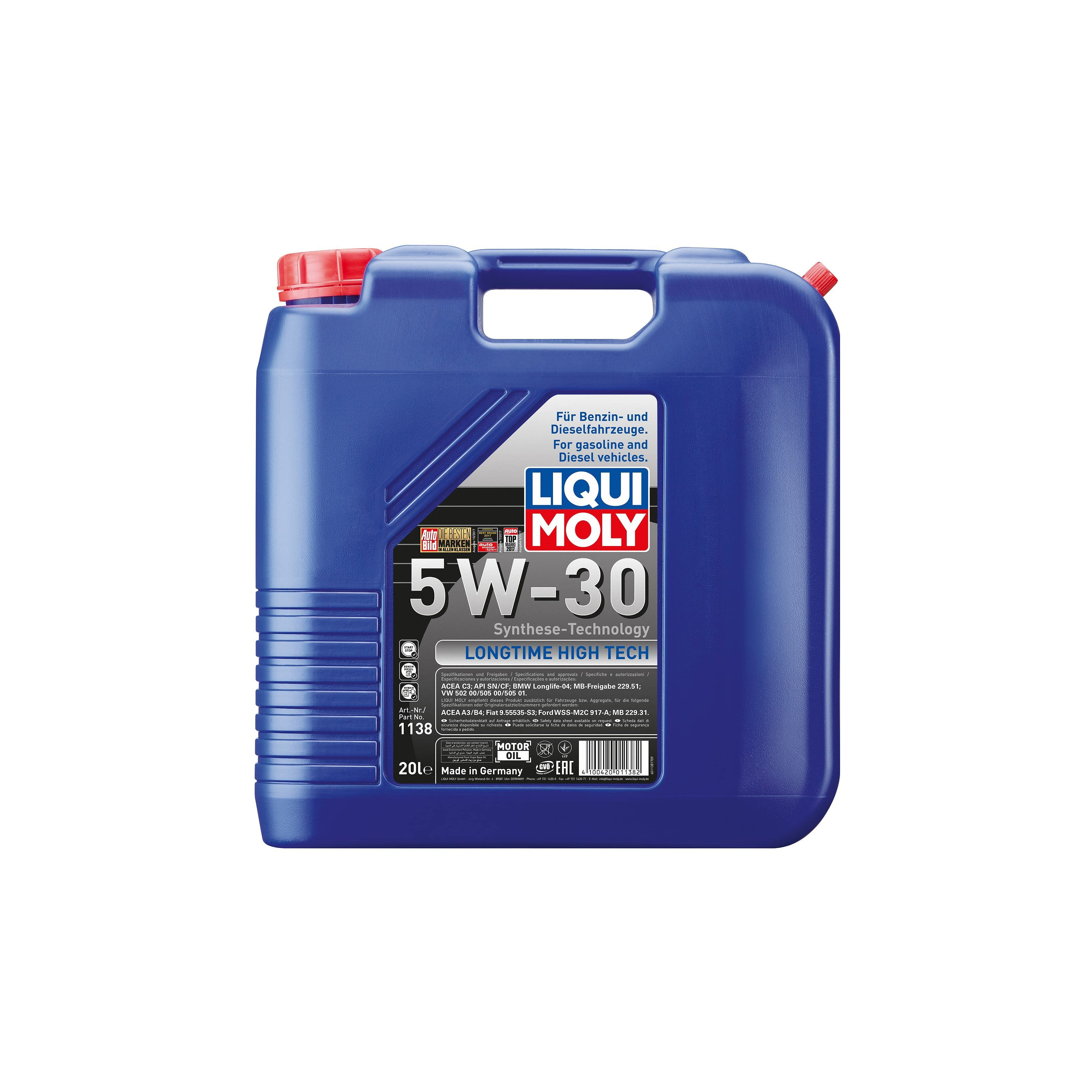 Liiqui Moly 5W-30 SPECIAL TEC Engine Oil | Liiqui Moly Special Tec F 5W-30 Motor Oil Price Oil Parts Image 3