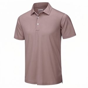 Camiseta Polo de Manga Corta, Secado Rápido, Transpirable, Lisa, Teñida, 100% Algodón, Personalizable - Product Image 2