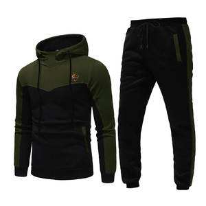 Conjunto Deportivo Informal de Invierno para Hombre, Sudadera con Capucha y Pantalones, Ligero, Ecológico, de Secado Rápido, para Entrenamiento, Ejercicio, Running y Actividades - Product Image 2