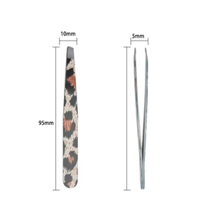 Pinzas de Cejas de Acero Inoxidable de Alta Precisión, Personalizadas, con Punta Fina, Herramienta de Maquillaje, Ligeras, Ecológicas, de Buena Calidad - Product Image 2
