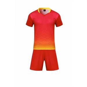 Uniformes de Fútbol al por Mayor con Estampado de Ondas en Color Degradado, Conjunto de Camisetas de Fútbol para Club - Product Image 6