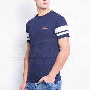 Créez votre propre logo sur des t-shirts en coton léger, de qualité supérieure, nouveau design, style décontracté, t-shirts pour hommes en tissu de coton. - Product Image 4