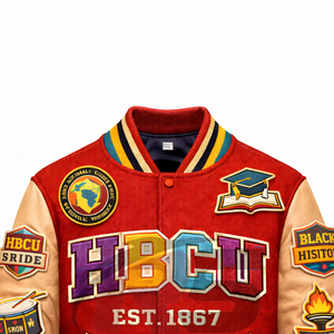 Chaqueta Universitaria para Otoño e Invierno, Chaqueta Letterman HBCU Heritage – Chaqueta Varsity Estilo Clásico con un Toque Universitario Auténtico - Product Image 2