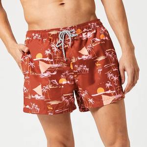 Shorts de Baño Personalizados para Hombre, Sublimación Completa, Impresión sin Decoloración, Alta Resistencia del Color, Material de Poliéster - Product Image 3