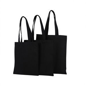 Sac en toile de coton vierge écologique personnalisé, sac de shopping imprimé avec logo personnalisé, couleur originale pour cadeau - Product Image 1