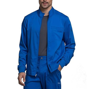 Chaqueta Médica con Logotipo Personalizado, Uniforme para Hospital, Clínica, Laboratorio, Prenda Resistente de Poliéster y Algodón - Product Image 1