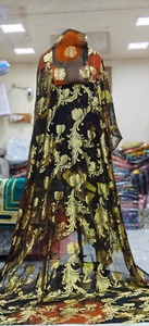 ชุดแต่งงานฟารันซาวีขายดี คุณภาพสูง ผ้าไหมแท้ 100% ระบายอากาศได้ดี พิมพ์ลายหลากสี ประดับคริสตัล ดีไซน์แบบดิรัก โซมาลี ทอแบบดั้งเดิม - Product Image 3