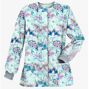 Chaquetas Médicas Personalizables de Spandex y 100% Algodón, Cómodas, Estampadas para Doctores, Uniformes para Enfermeras, Spa y Salón de Belleza para Mujer - Product Image 4