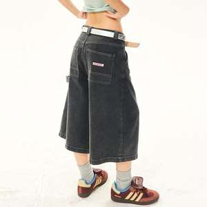 Shorts en jean personnalisés pour femmes, shorts en jean baggy pour femmes, shorts en jean - Product Image 4