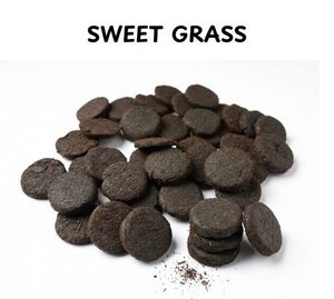 Sweet Grass Round <b>Bakhoor</b> Incense – Long-Lasting Herbal Arabic <b>Oud</b> Fragrance for Home /atural Soothing Incense Tablets for home - Product Image 1