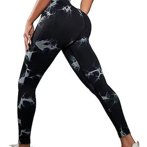 Leggings Deportivos para Mujer, Cintura Media Elástica, Protección UV, Ecológicos, Transpirables, Sin Costuras, Ropa Deportiva de Alta Calidad, 220g - Product Image 2