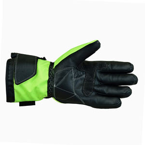 Gants de moto en cuir, imperméables, à doigts entiers, compatibles avec les écrans tactiles, pour le cyclisme, unisexe - Product Image 6