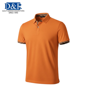 เสื้อยืดคอปกผู้ชาย ย้อมสีพื้น ขายดี สำหรับใส่ลำลอง สไตล์มาเลเซีย OEM สมาร์ทแคชชวล ธุรกิจ แขนสั้น - Product Image 2