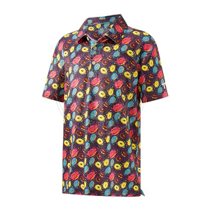 Ropa de Golf Versátil, Polos de Golf Juveniles, Tejido Ligero que Absorbe la Humedad, para Viajes Casuales y Uso Escolar - Product Image 2