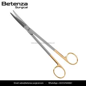 Ciseaux Aston Facelift Supercut à lames courbées dentelées en carbure de tungstène, instruments chirurgicaux de qualité supérieure - Product Image 2