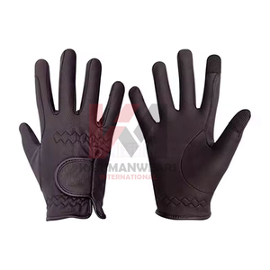 Guantes Premium para Deportes Ecuestres al Aire Libre, para Hombre y Mujer, con Palma Sintética Antideslizante, Accesorio para Montar a Caballo, Duraderos - Product Image 1