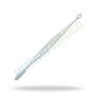 Curette Volkman à double extrémité 8,25 pouces (21 cm) – Instrument chirurgical vétérinaire pour le débridement osseux et les procédures orthopédiques