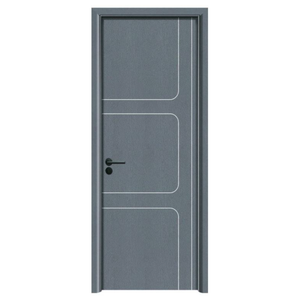 Puerta de WPC Ecológica y Libre de Formaldehído, Impermeable, Ligera, Resistente al Calor, Fácil de Instalar, para Dormitorio y Cocina - Product Image 1